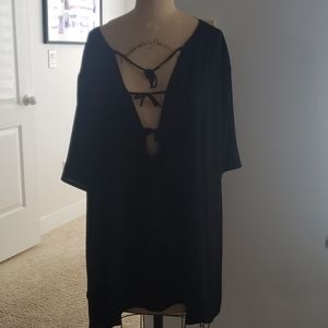 NWOT Black cover up